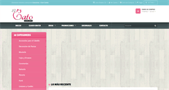 Desktop Screenshot of merceriaelgato.com