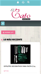 Mobile Screenshot of merceriaelgato.com